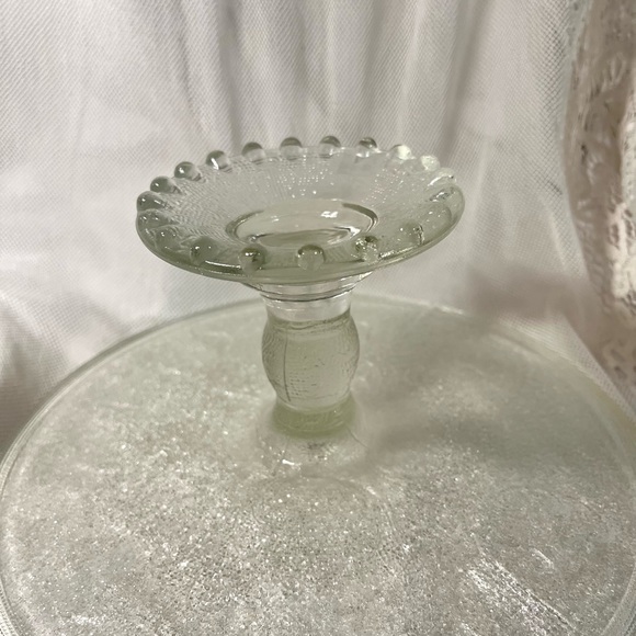 Antique EAPG Bryce Brothers Footed Cake Stand - Picture 2 of 12